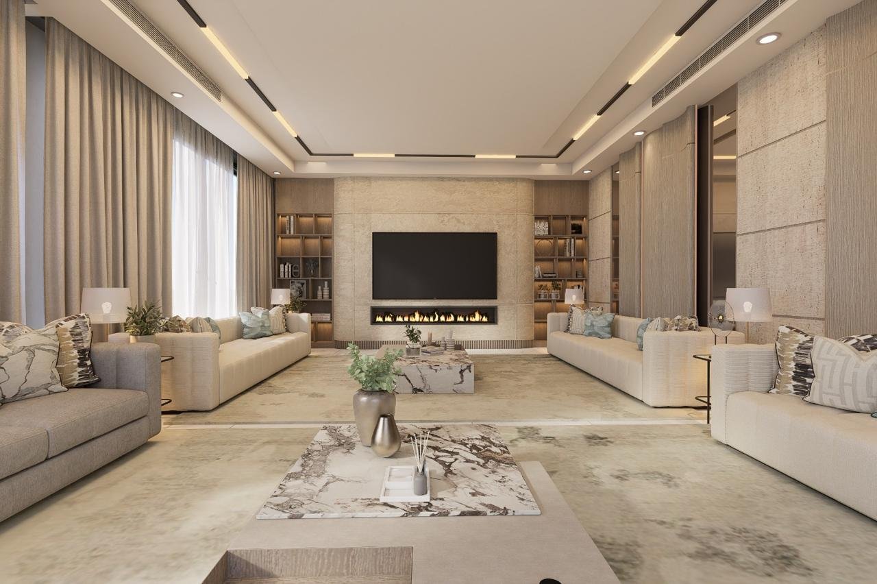 Full villa interior design